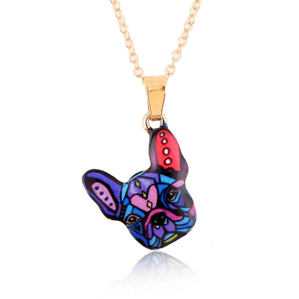 Lovely Dog Pendant Necklace