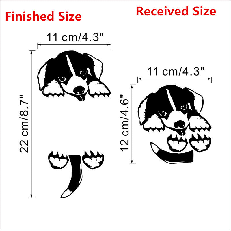 Puppy Beagle Light Switch Stickers