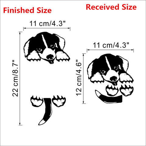 Puppy Beagle Light Switch Stickers