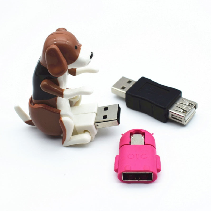 Cute Dog Flashdrive Set