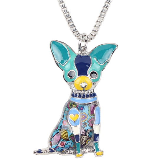 Lovely Beagle Puppy Pendant Necklace