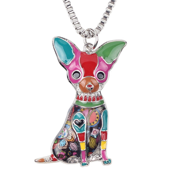 Lovely Beagle Puppy Pendant Necklace
