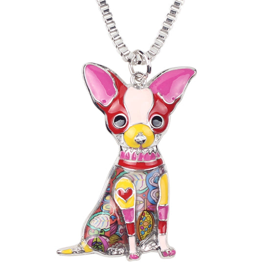 Lovely Beagle Puppy Pendant Necklace