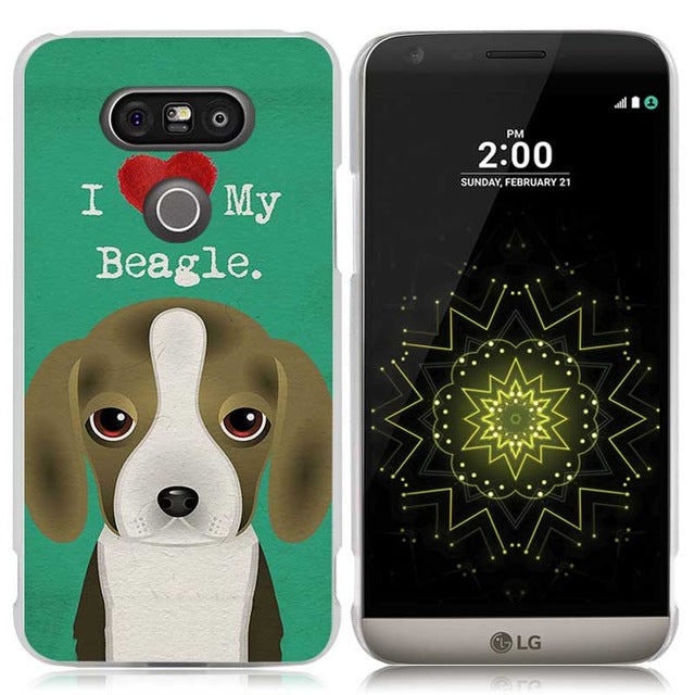 I love my Beagle Dogs Phone Case