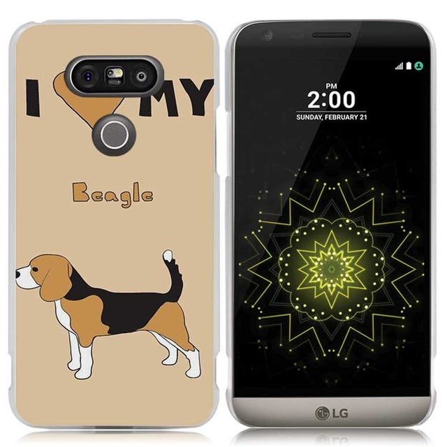 I love my Beagle Dogs Phone Case